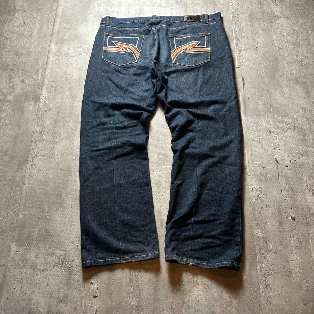 Moda-international Men's Blue and Navy Jeans